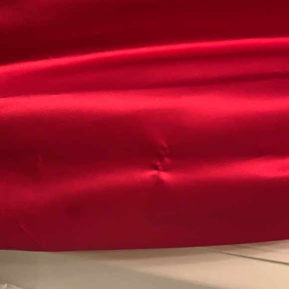 Strapless Red Ballgown! - Picture 3 of 6